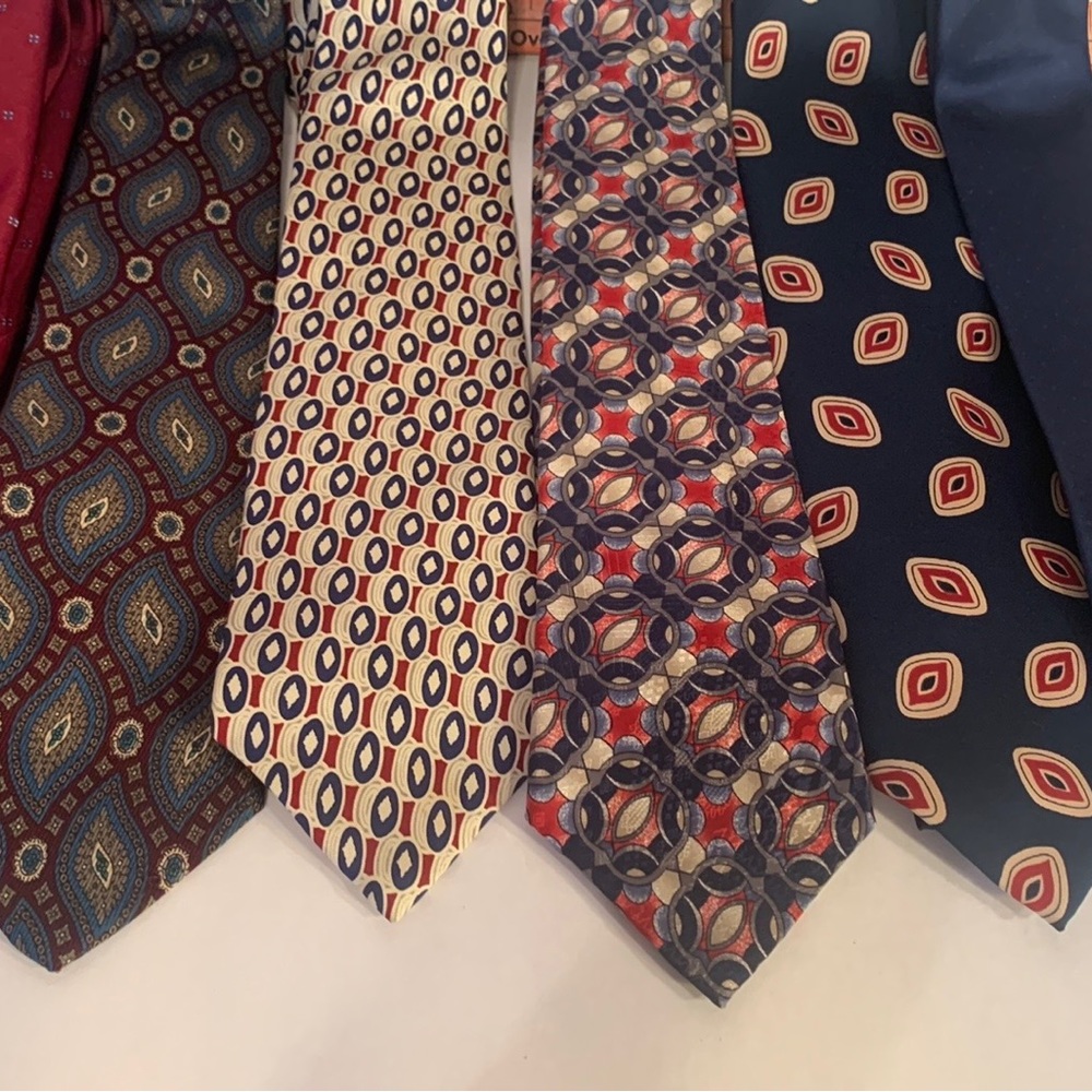 Windsor Shirt Company Silk Ties | Lot of 6 | Vintage and Modern Handmade Ties
